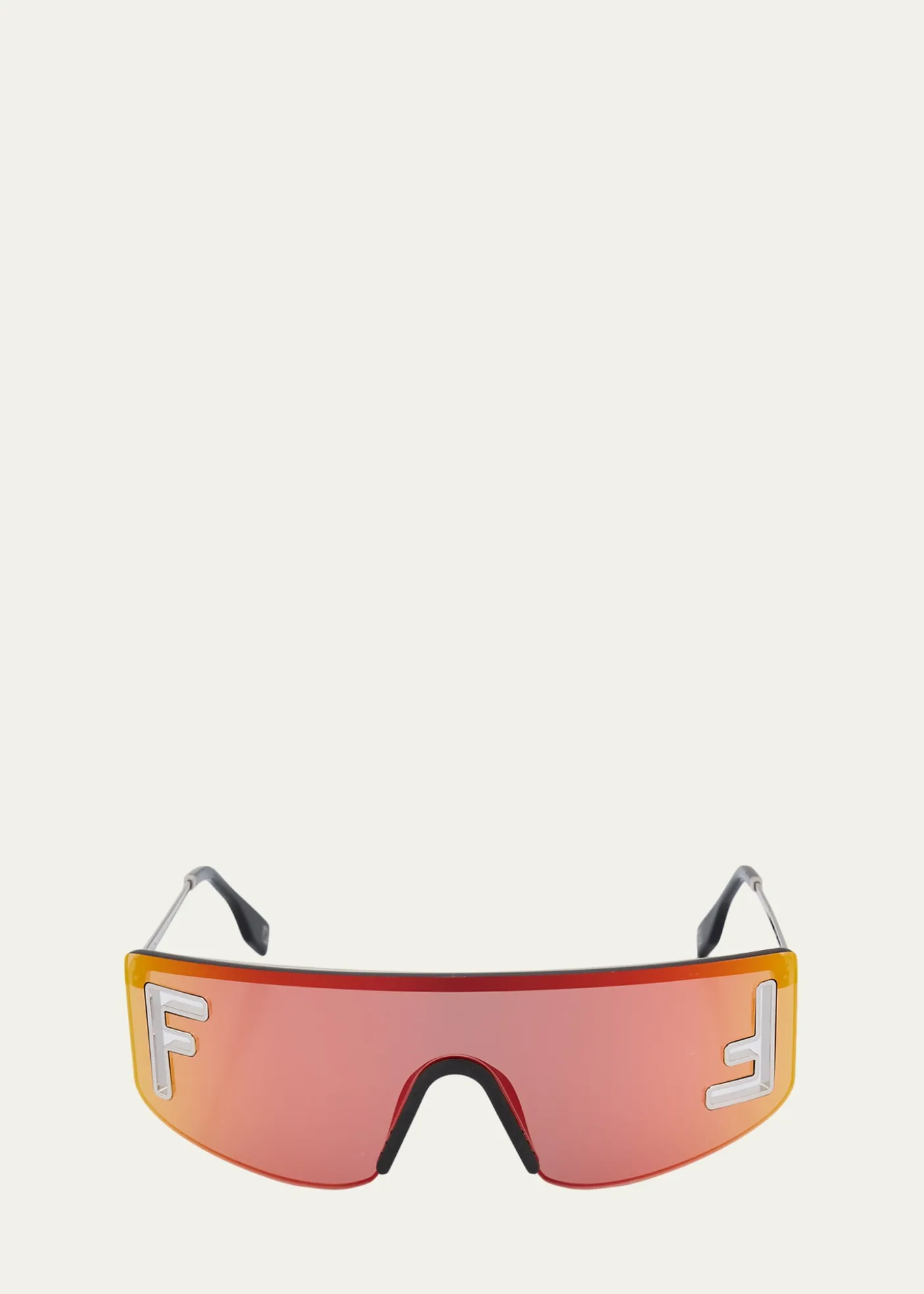 FendiMen's Fendi Sport 141mm Shield Sunglasses