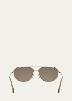 FendiMen's Fendi Travel Metal Rectangle Sunglasses