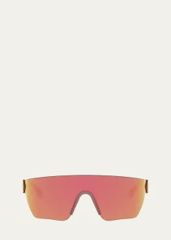 FendiMen's FF Squared Nylon Mask Sunglasses