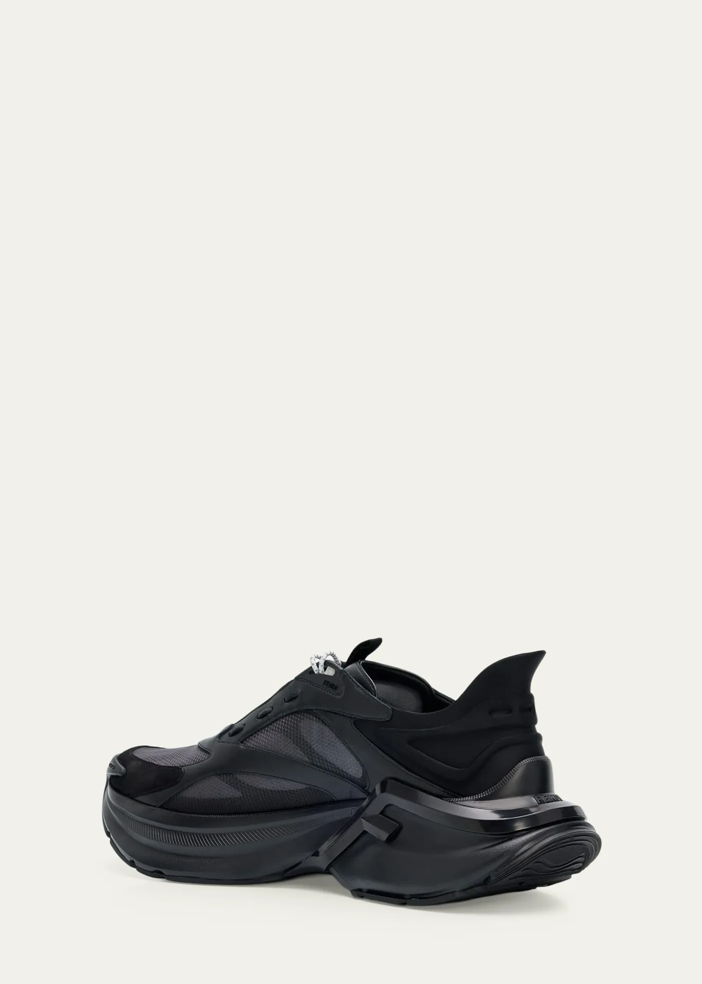 FendiMen's F-Light Leather & Mesh Running Sneakers