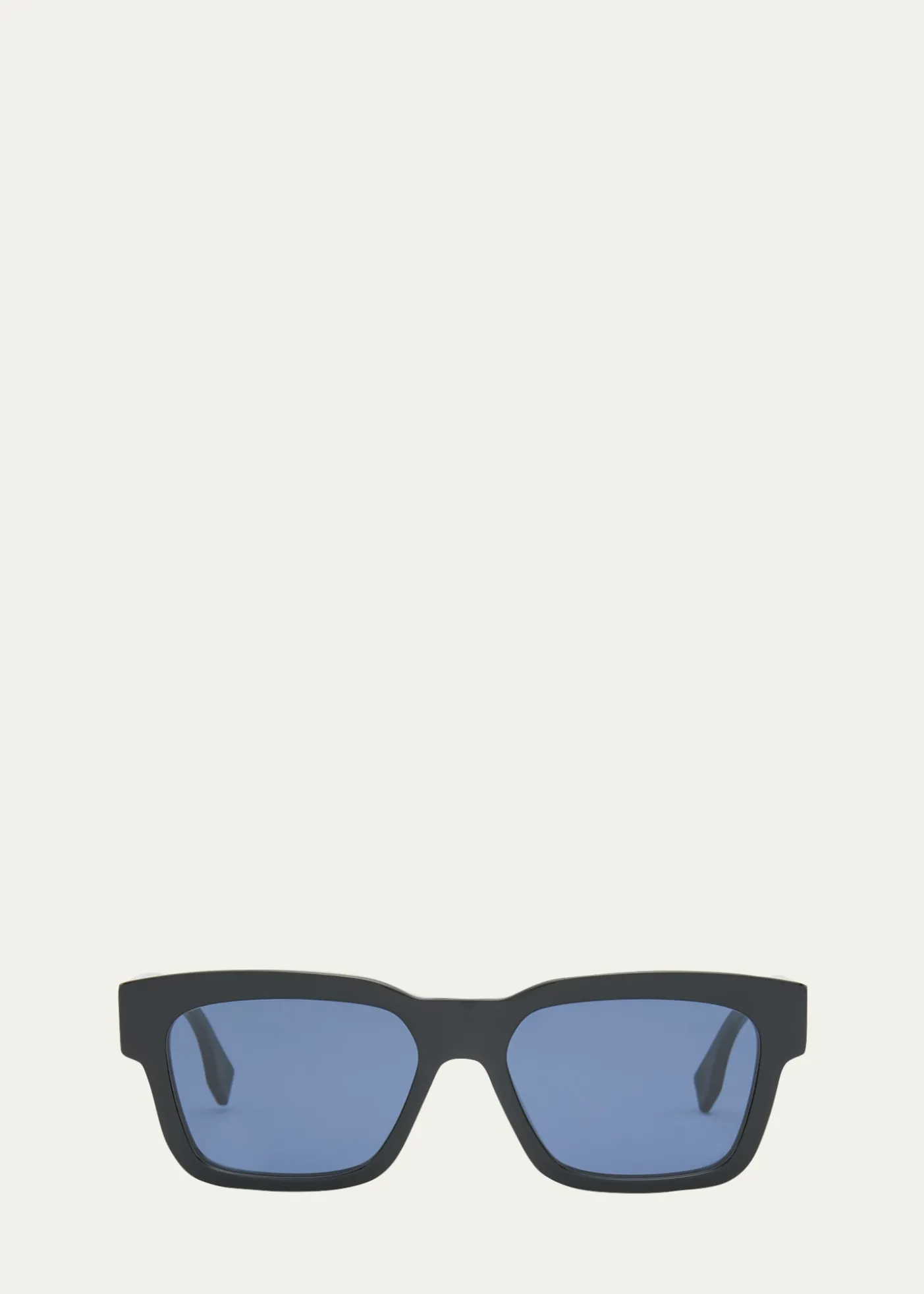 FendiMen's O'Lock Acetate Rectangle Sunglasses