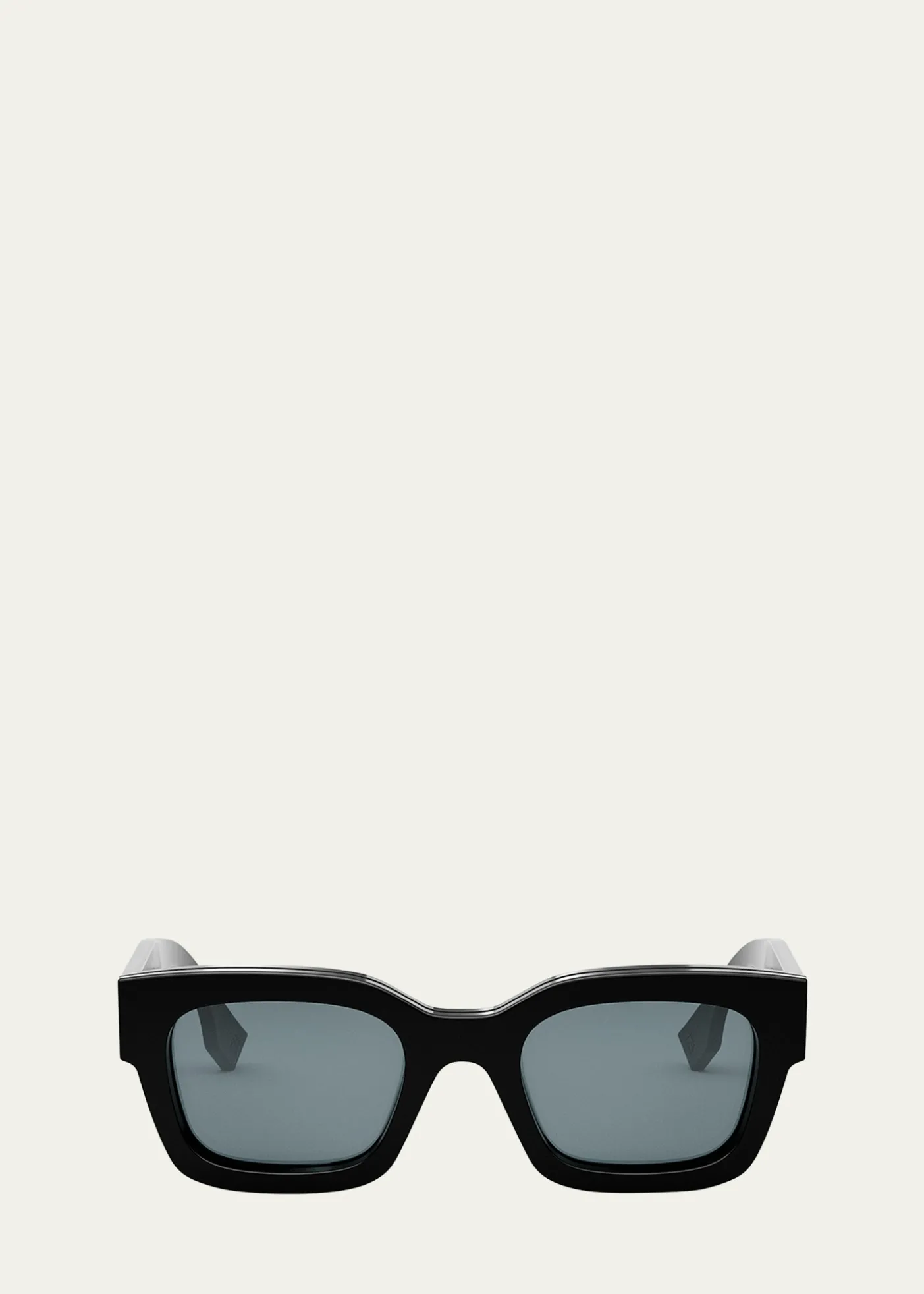 FendiMen's Signature Oval Logo Sunglasses