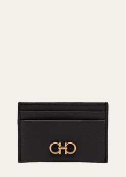 FerragamoGancini Leather Card Case