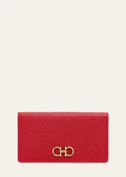 FerragamoGemini Bifold Leather Wallet