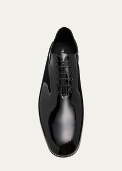 FerragamoMen's Astro Francesina Patent Leather Oxfords