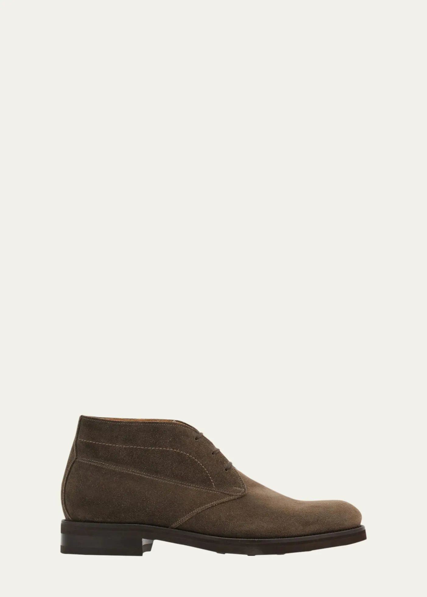 FerragamoMen's Blake Construction Suede Desert Boots