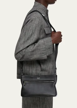 FerragamoMen's Calfskin Crossbody Bag