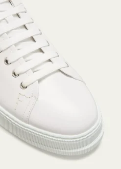 FerragamoMen's Clayton Mixed Leather Low-Top Sneakers