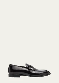 FerragamoMen's Desio Patent Leather Penny Loafers