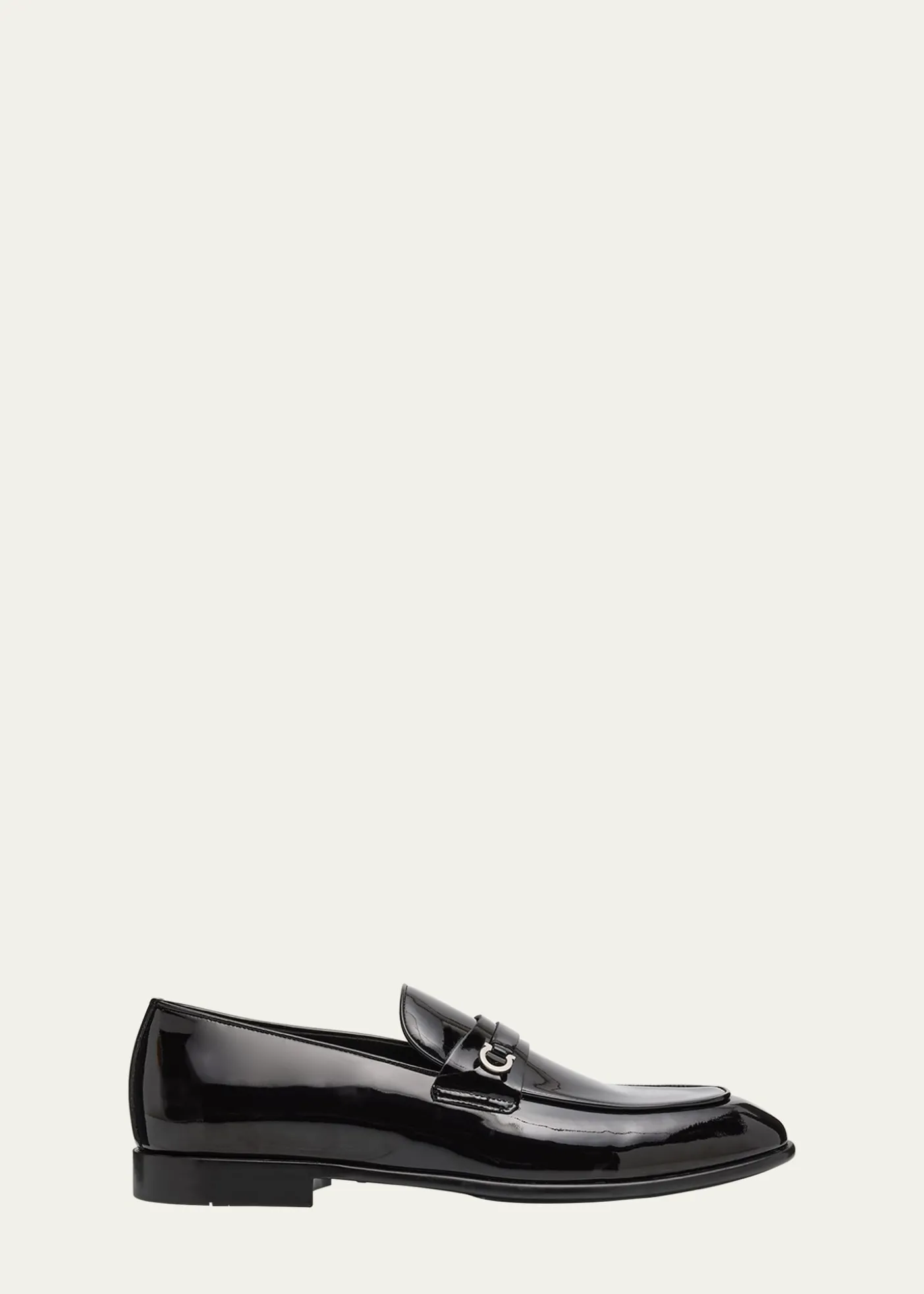 FerragamoMen's Desio Patent Leather Penny Loafers