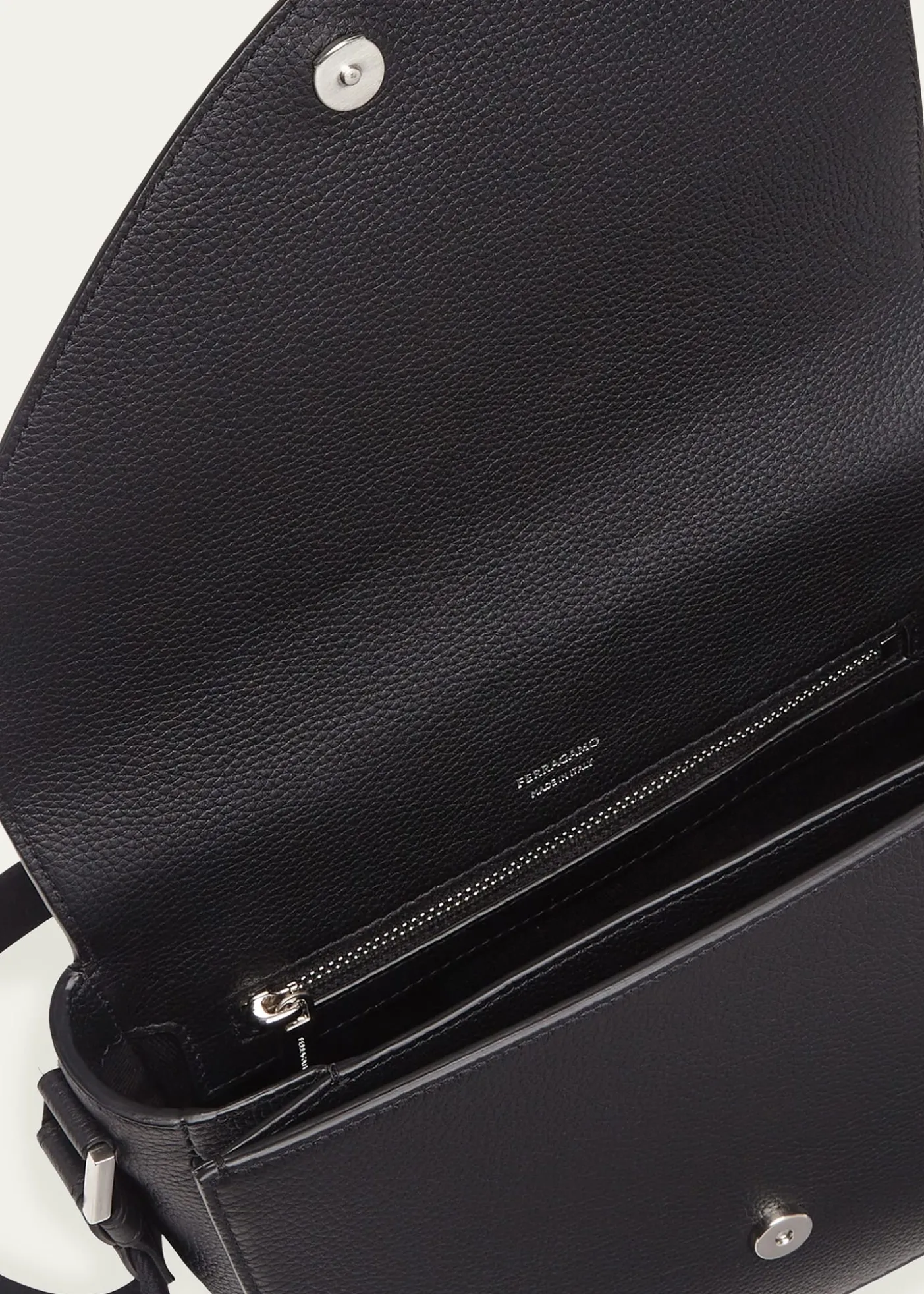 FerragamoMen's Fiamma Leather Shoulder Bag