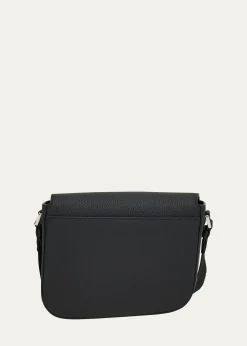 FerragamoMen's Fiamma Leather Shoulder Bag