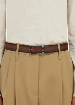 FerragamoMen's Mini Gancio Reversible Leather Belt