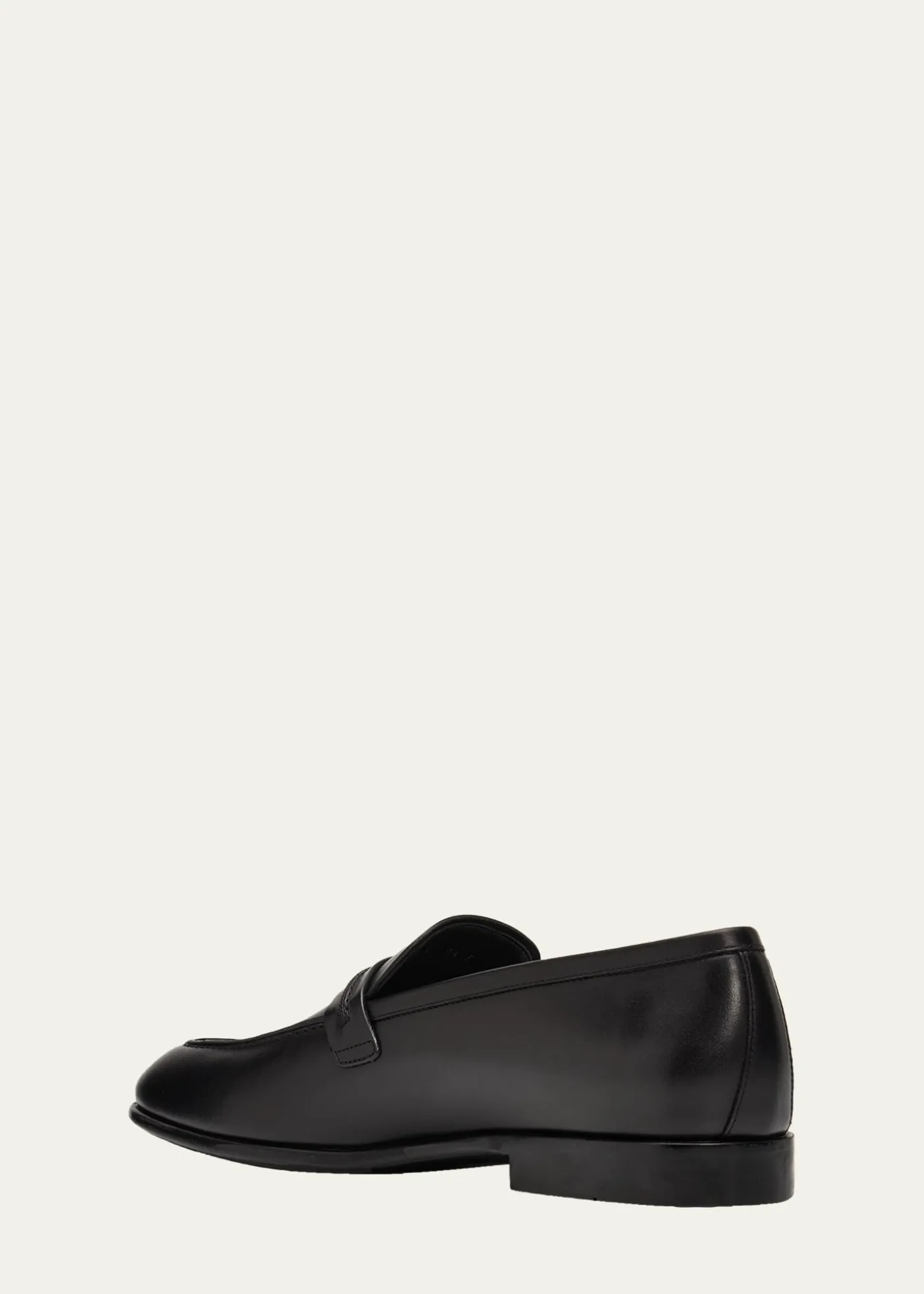 FerragamoMen's Terence Calfskin Gancini Saddle-Strap Loafers