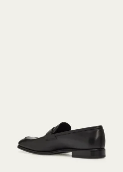 FerragamoMen's Turner Side-Gancini Leather Loafers