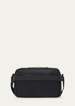 FerragamoMen's Twins Nylon and Leather Shoulder Bag