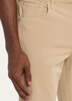 FRAMEMen's Modern Straight Fit Five-Pocket Pants