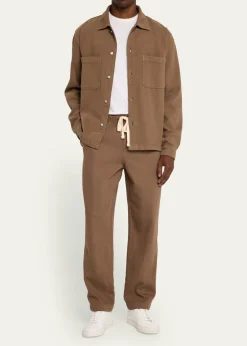 FRAMEMen's Textured Terry Sweatpants