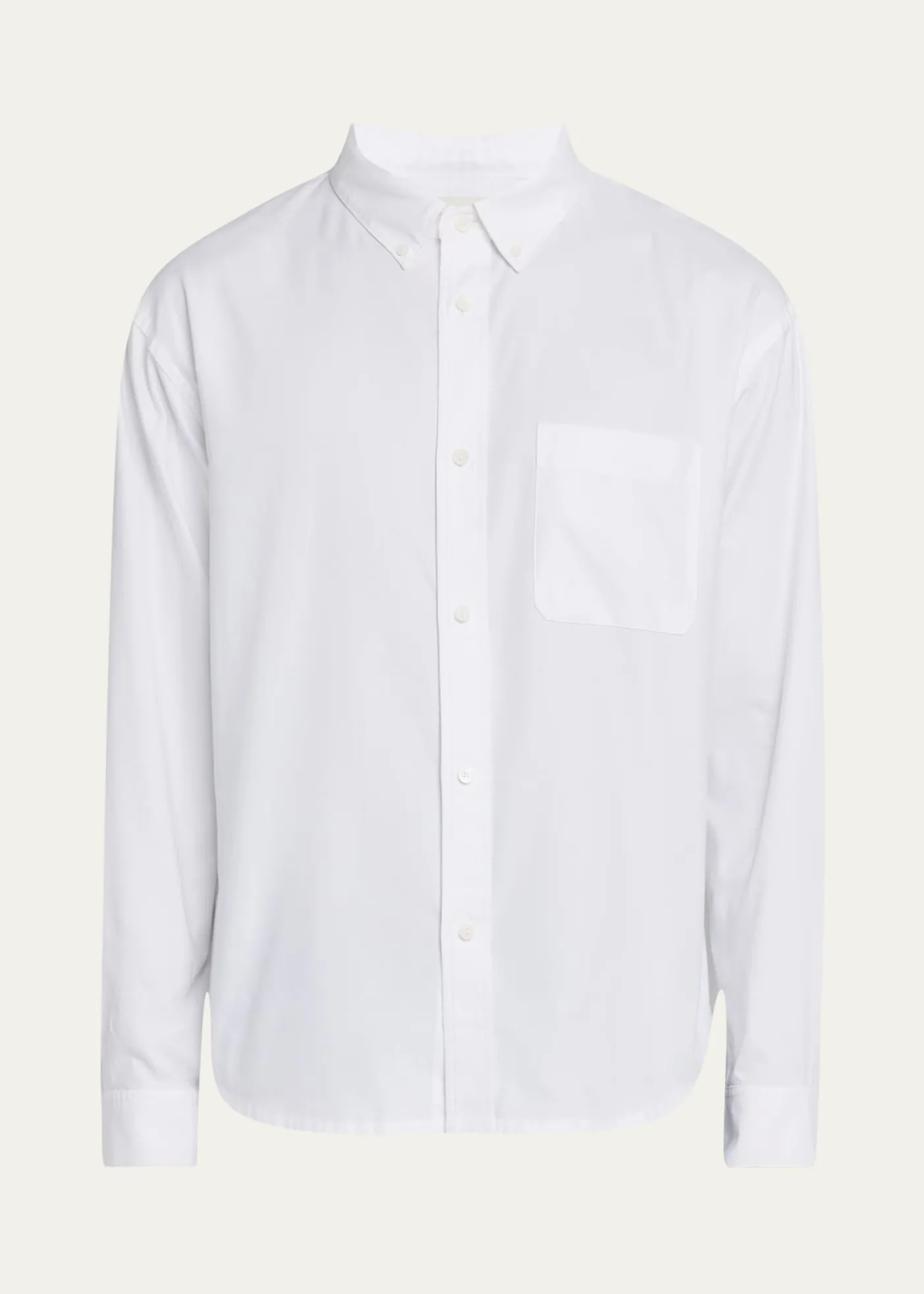 FRAMEMen's Button-Collar Cotton Oxford Sport Shirt