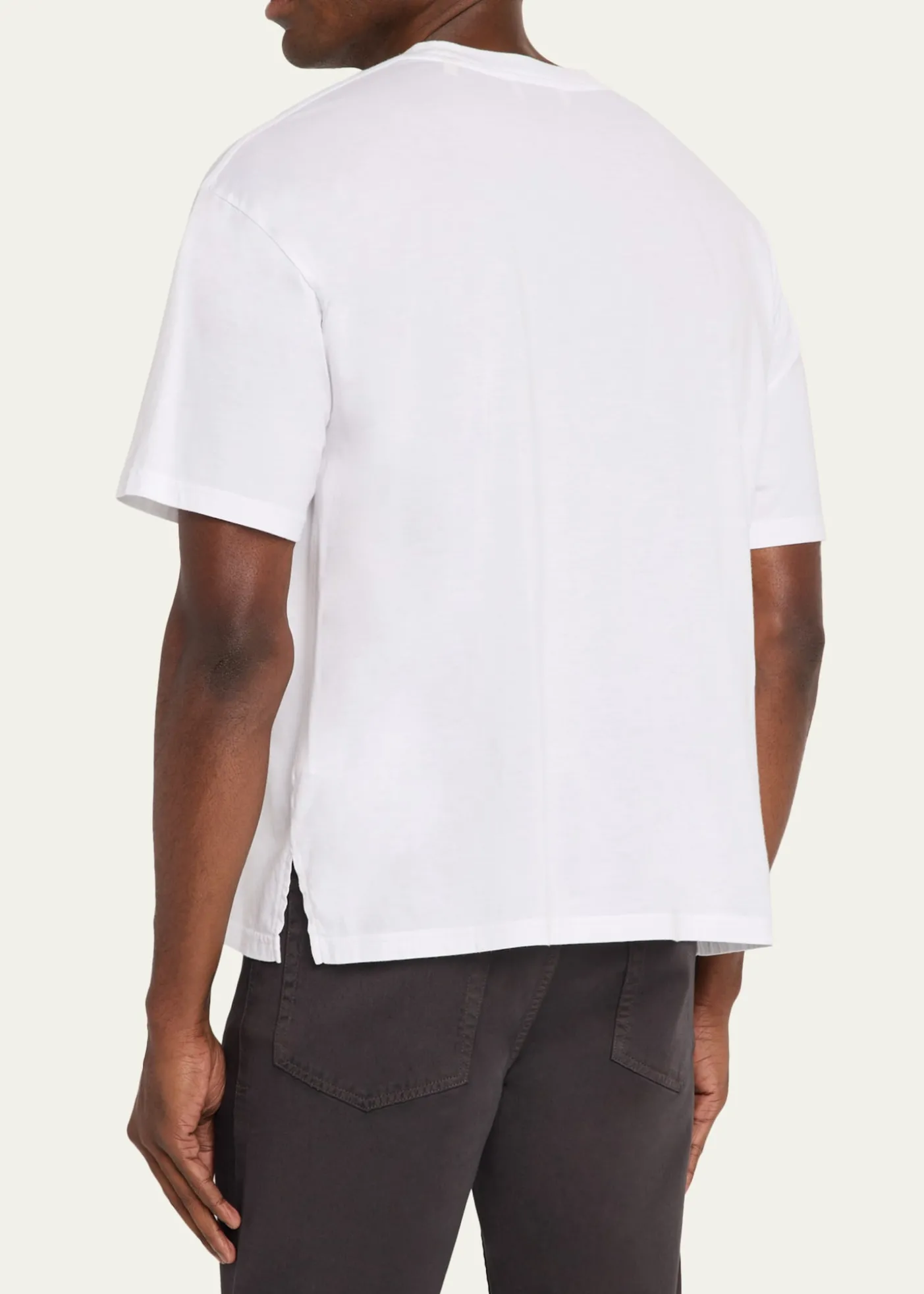 FRAMEMen's Cotton Relaxed Pocket T-Shirt