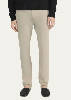 FRAMEMen's Modern Straight Fit Five-Pocket Pants
