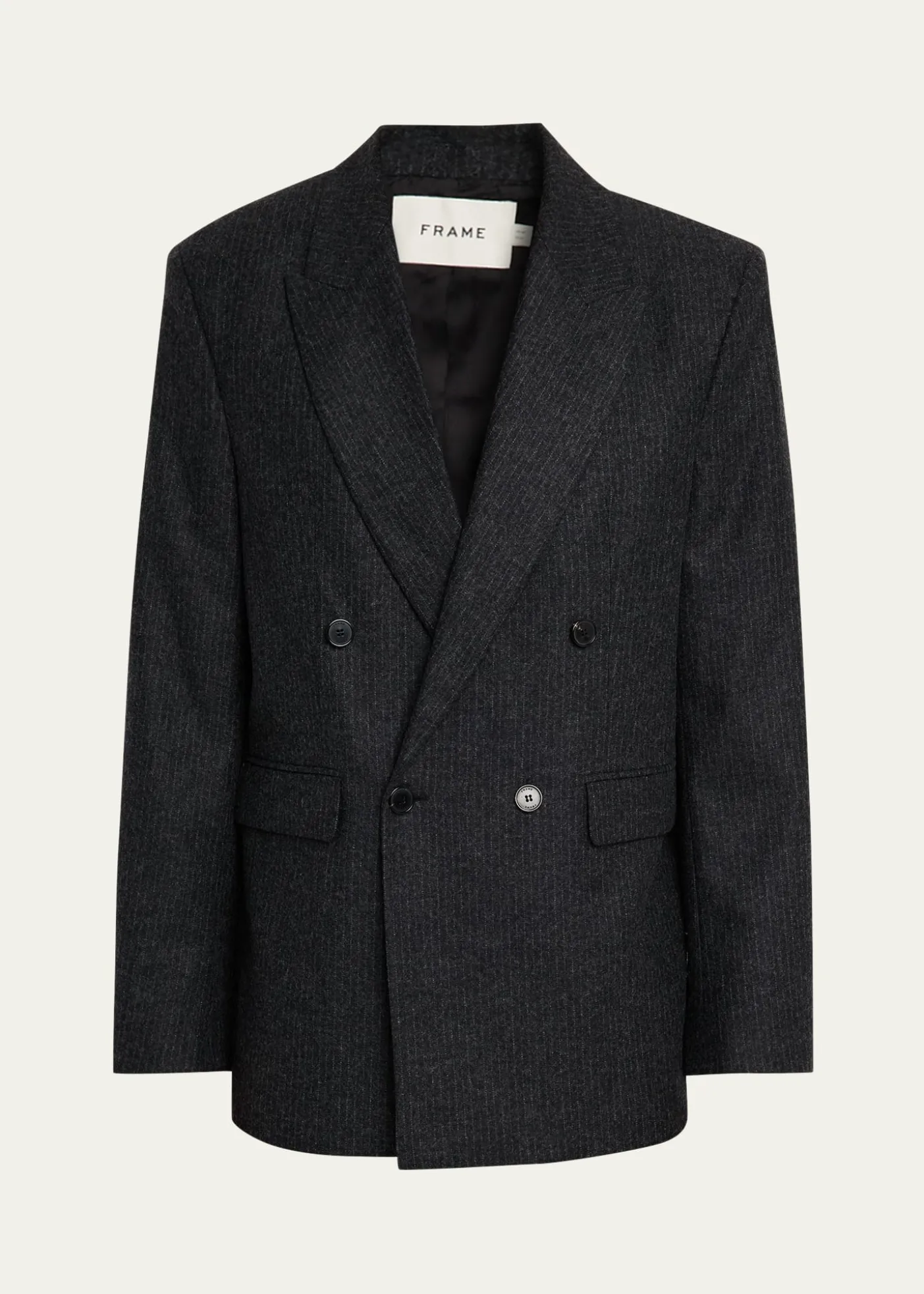 FRAMEMen's Pinstripe Wool Blazer