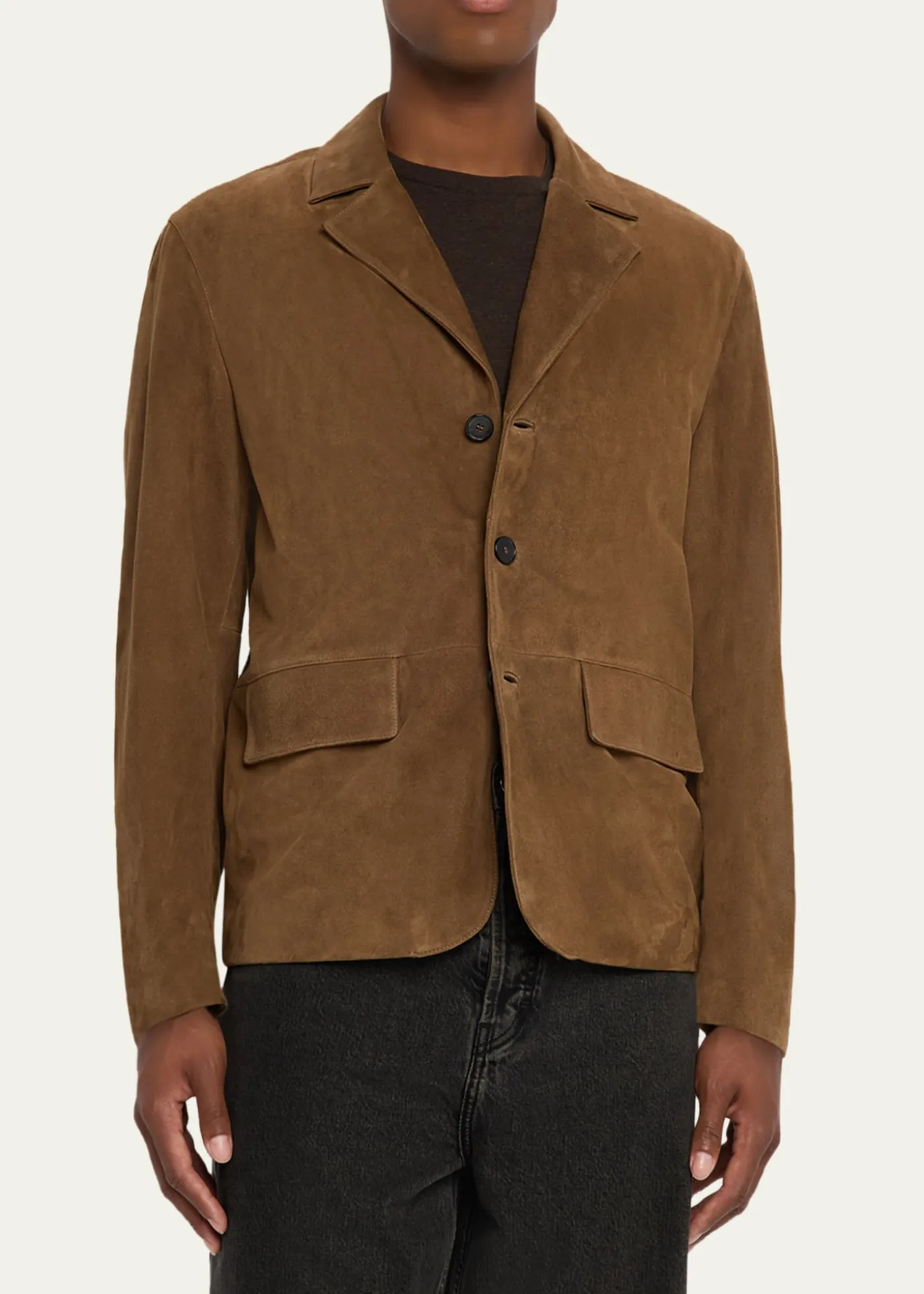 FRAMEMen's Suede Blazer