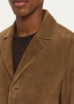 FRAMEMen's Suede Blazer