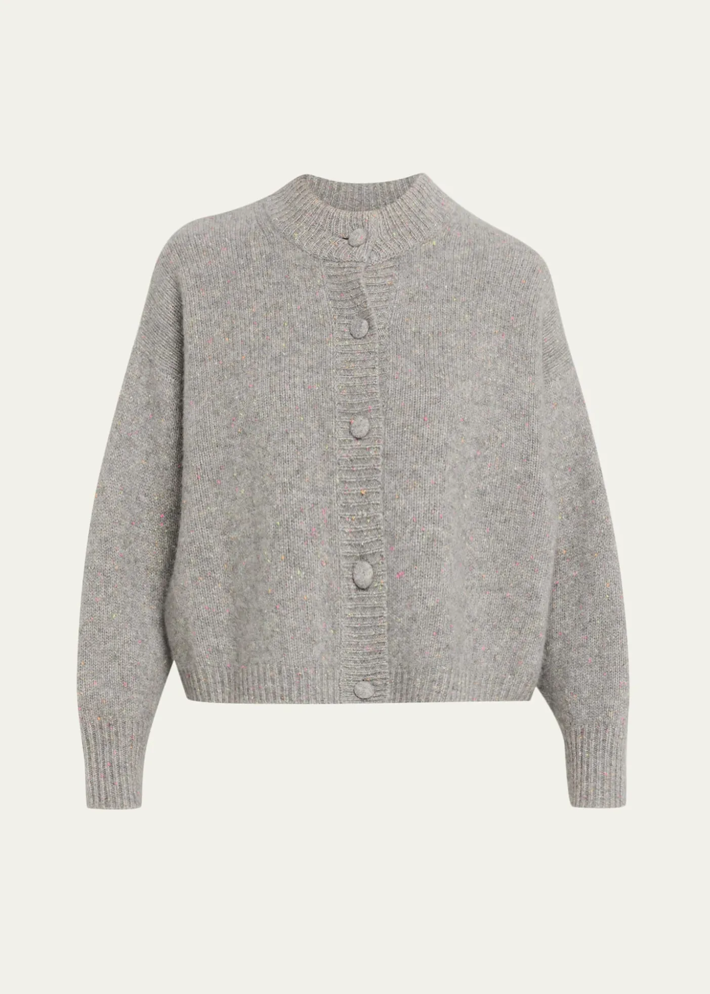 FRAMEThe Cashmere Fleck Cardigan