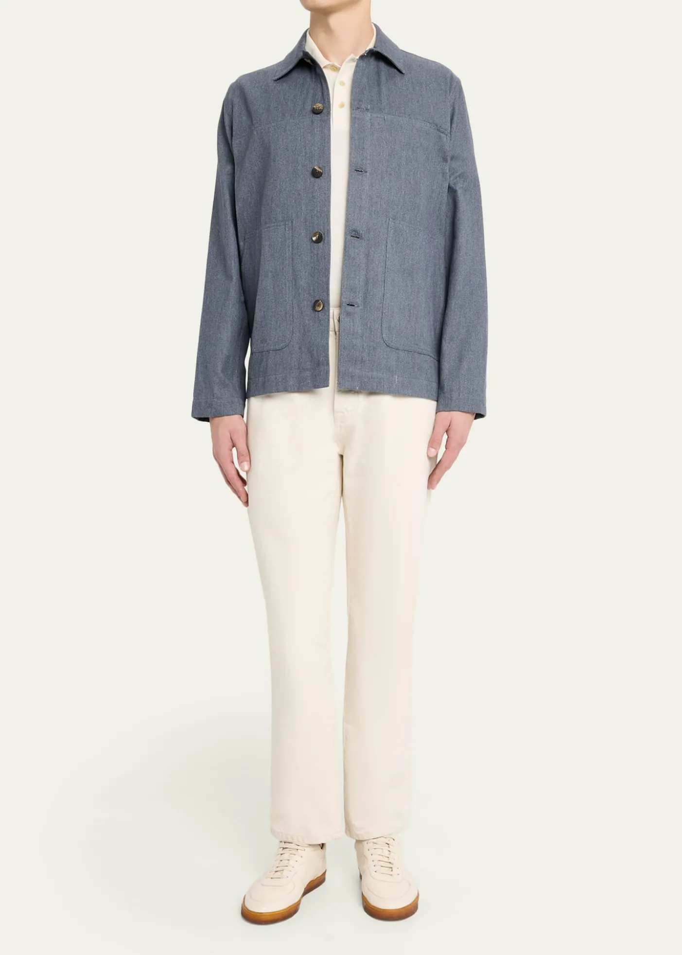 Frescobol CariocaMen's Belford Cotton-Cashmere Jacket