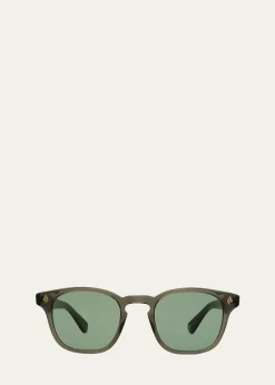 Garrett LeightMen's Ace Acetate Square Sunglasses