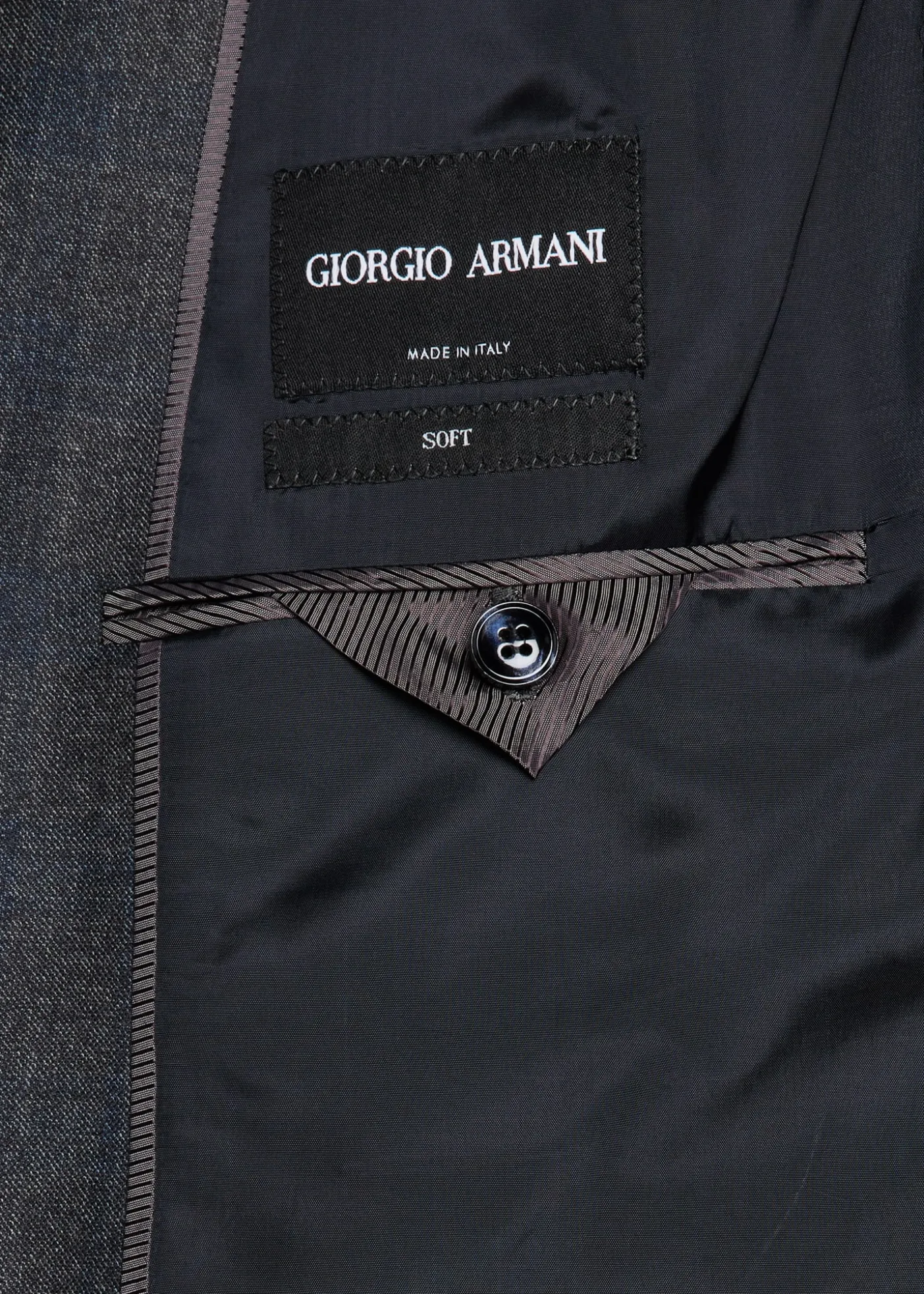 Giorgio ArmaniMen's Blurred Plaid G Line Two-Piece Suit