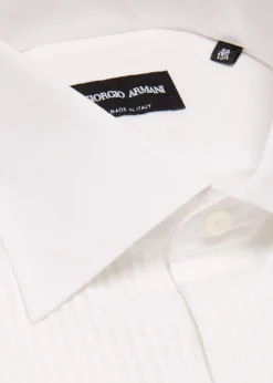 Giorgio ArmaniMen's Formal Bib Dress Shirt