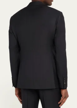 Giorgio ArmaniMen's Pinpoint Twill Suit