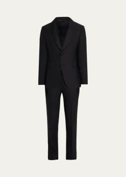 Giorgio ArmaniMen's Smoking Soho Shawl-Collar Tuxedo