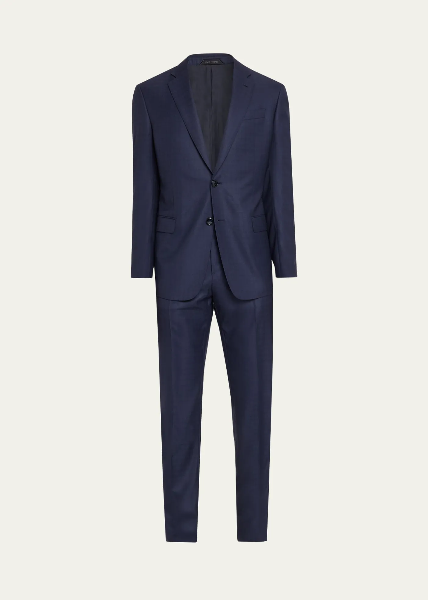 Giorgio ArmaniMen's Soft Line Textured Wool Two-Piece Suit
