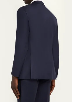 Giorgio ArmaniMen's Soft Woven Satin-Trim Single-Breasted Suit