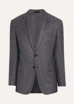 Giorgio ArmaniMen's Check-Textured G Line Sport Coat