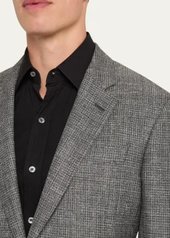 Giorgio ArmaniMen's Crushed Texture Sport Coat