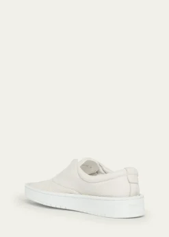 Giorgio ArmaniMen's Deerskin Slip-On Sneakers