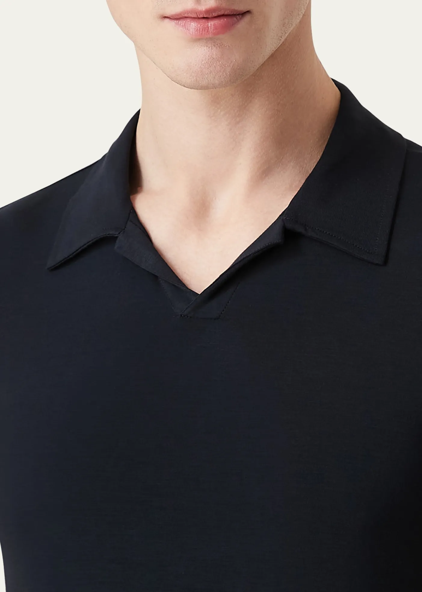 Giorgio ArmaniMen's Jersey Polo Shirt