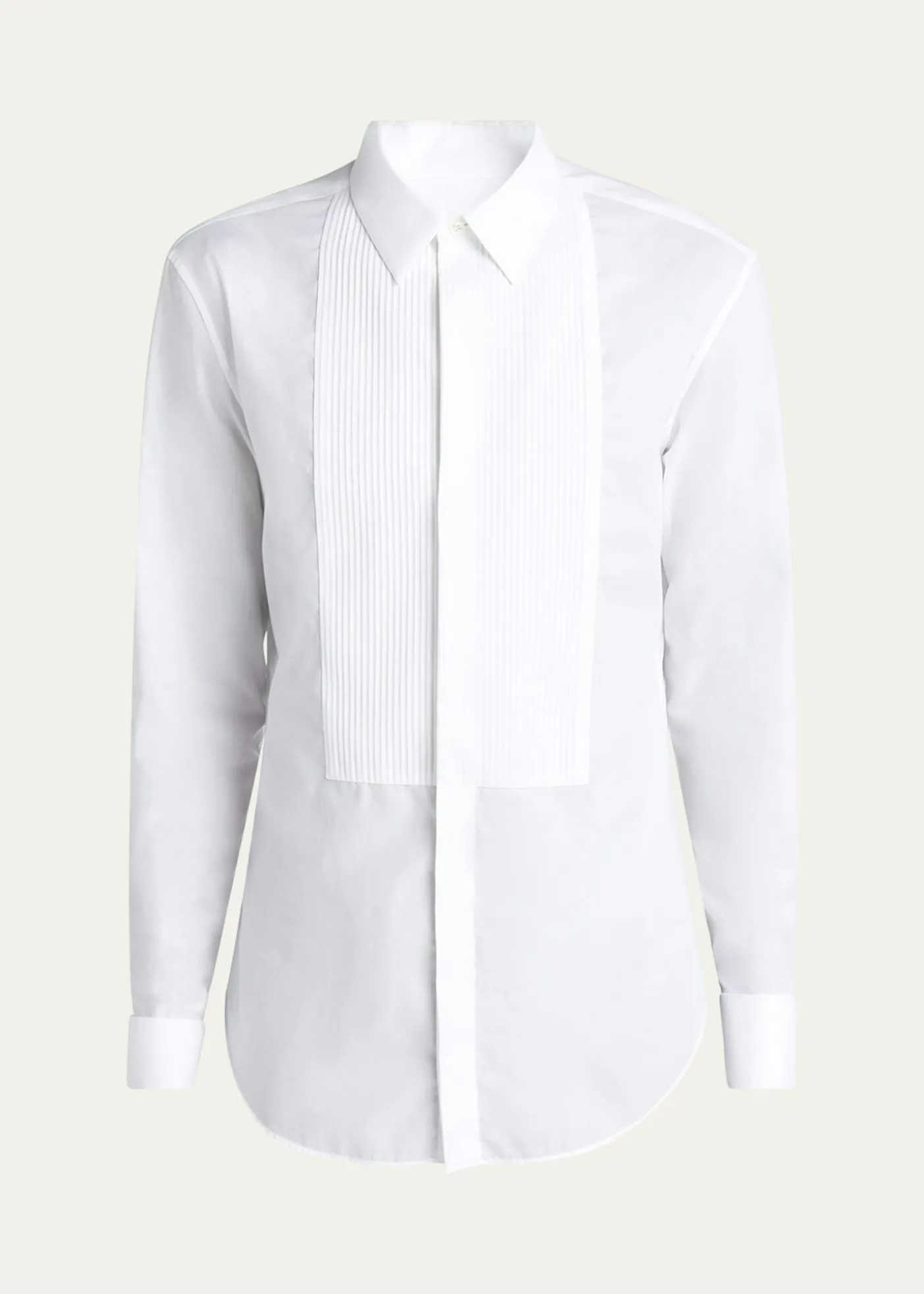 Giorgio ArmaniMen's Pleated Bib Tuxedo Shirt