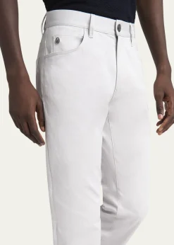 Giorgio ArmaniMen's 5-Pocket Stretch Cotton Pants