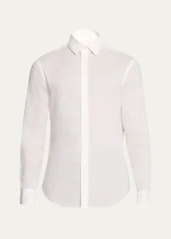 Giorgio ArmaniMen's Seersucker Sport Shirt