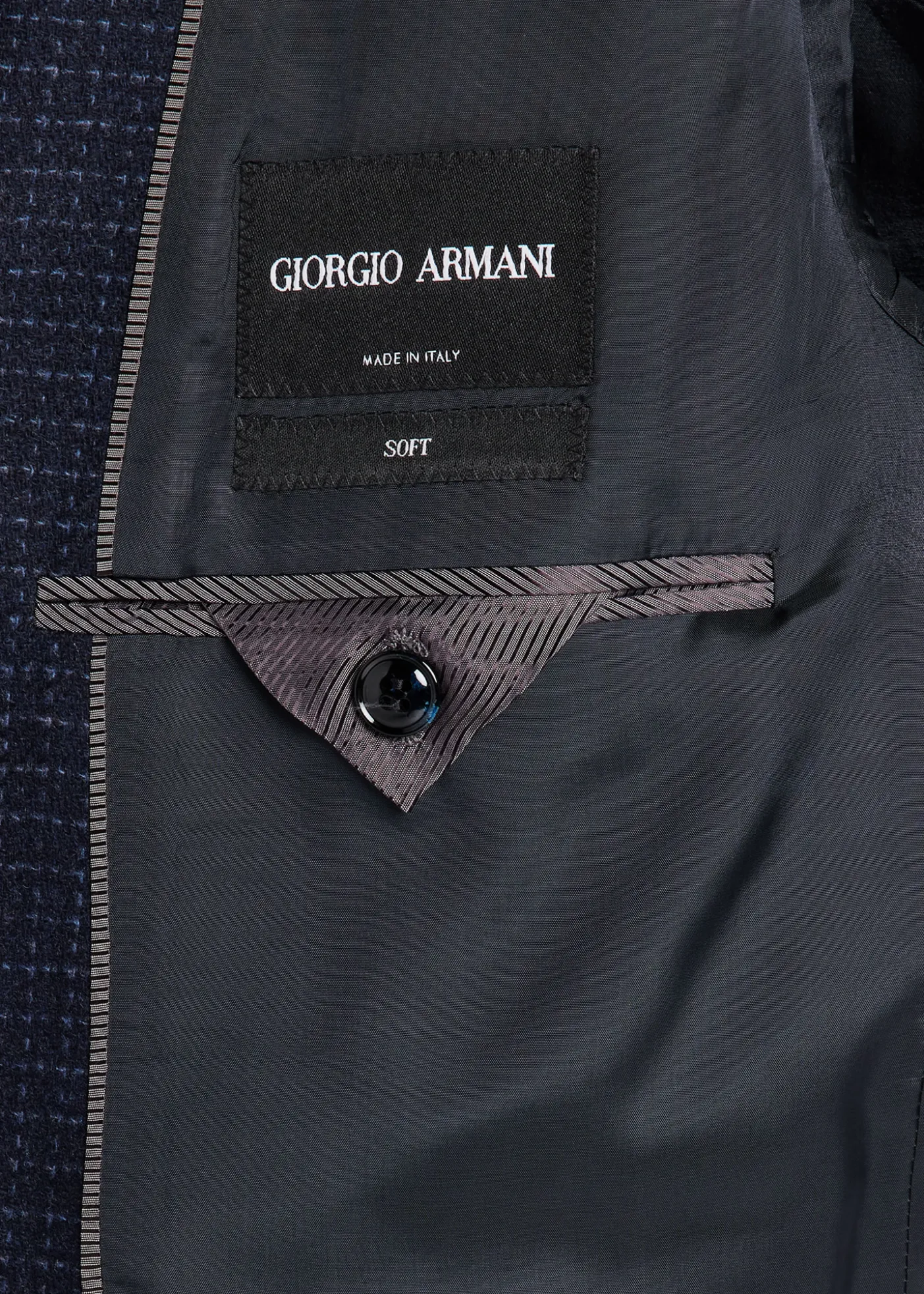 Giorgio ArmaniMen's Soft Line Check Single-Breasted Sport Coat