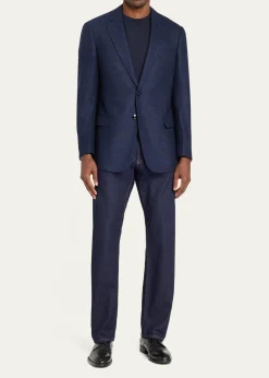 Giorgio ArmaniMen's Soft Textured Single-Breasted Sport Coat