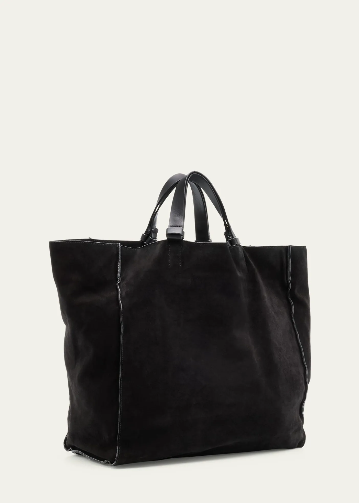 Giorgio ArmaniMen's Split Leather Tote Bag