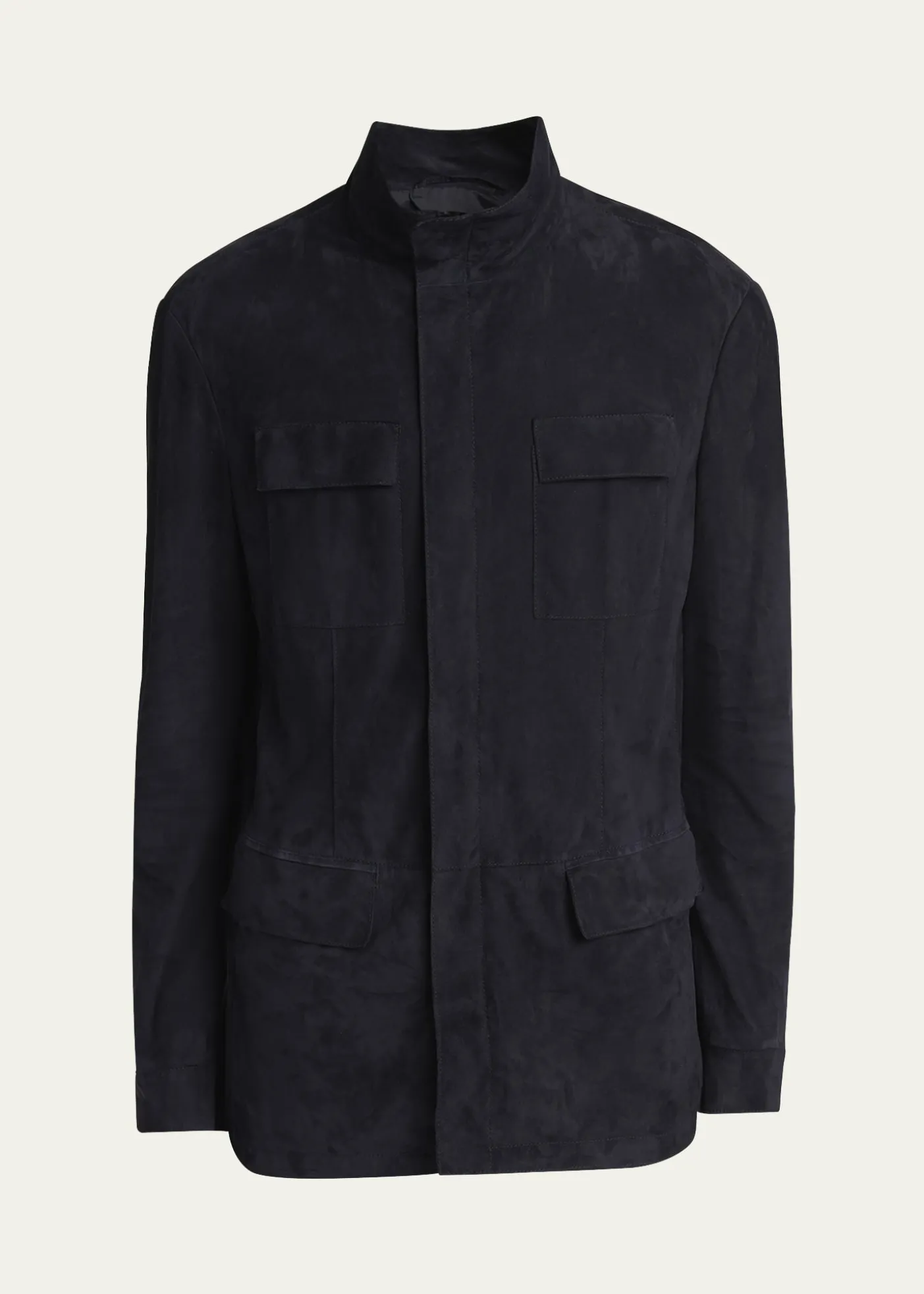 Giorgio ArmaniMen's Suede Field Jacket