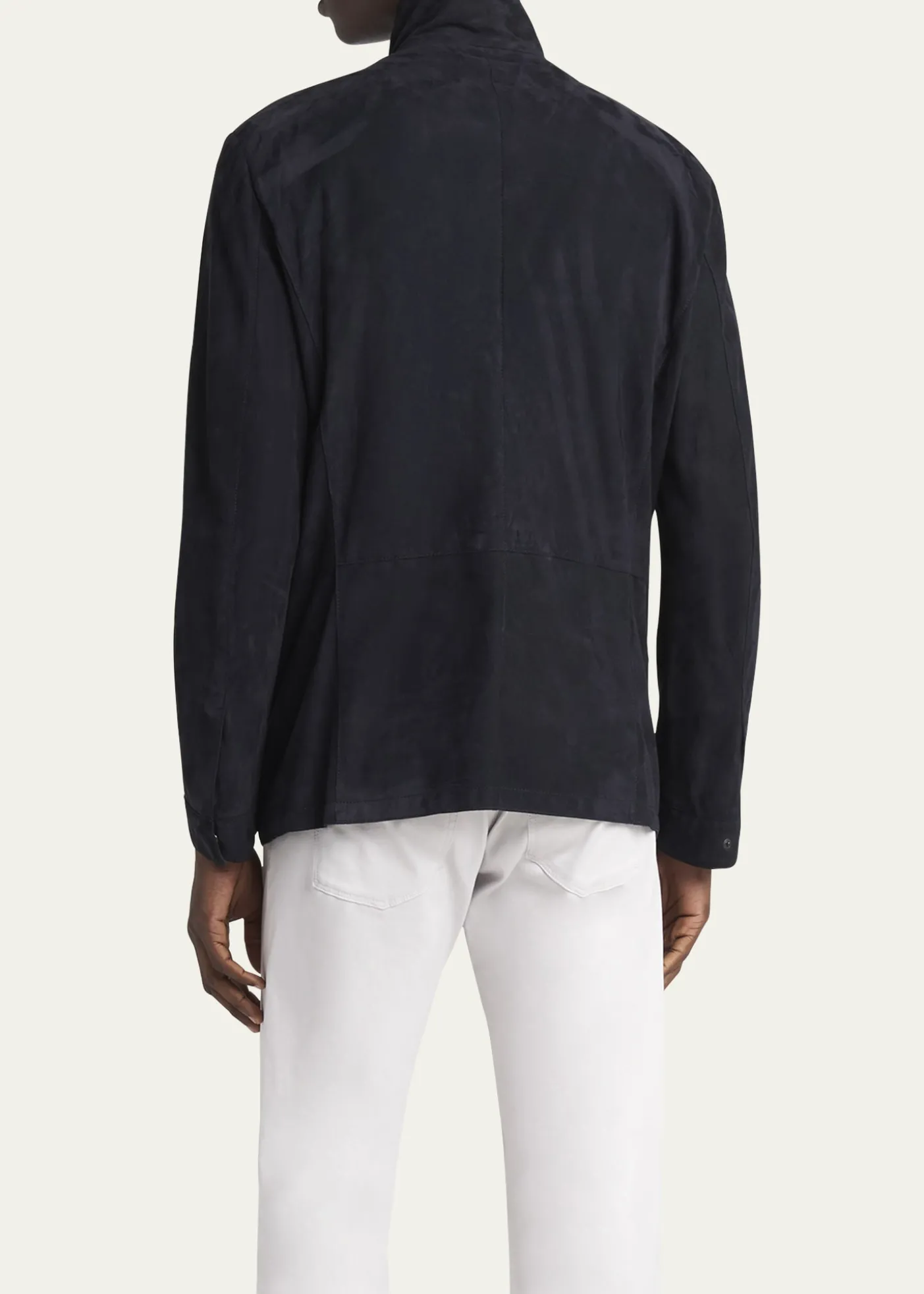 Giorgio ArmaniMen's Suede Field Jacket
