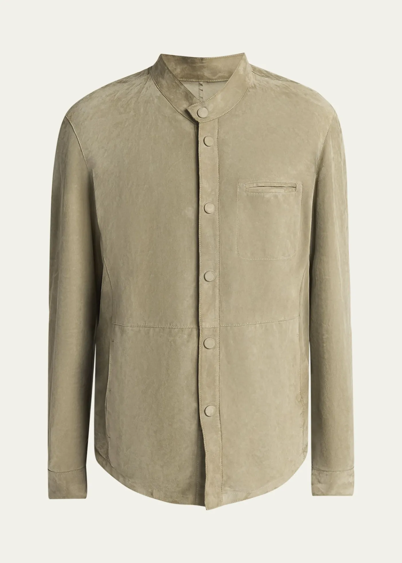 Giorgio ArmaniMen's Suede Overshirt
